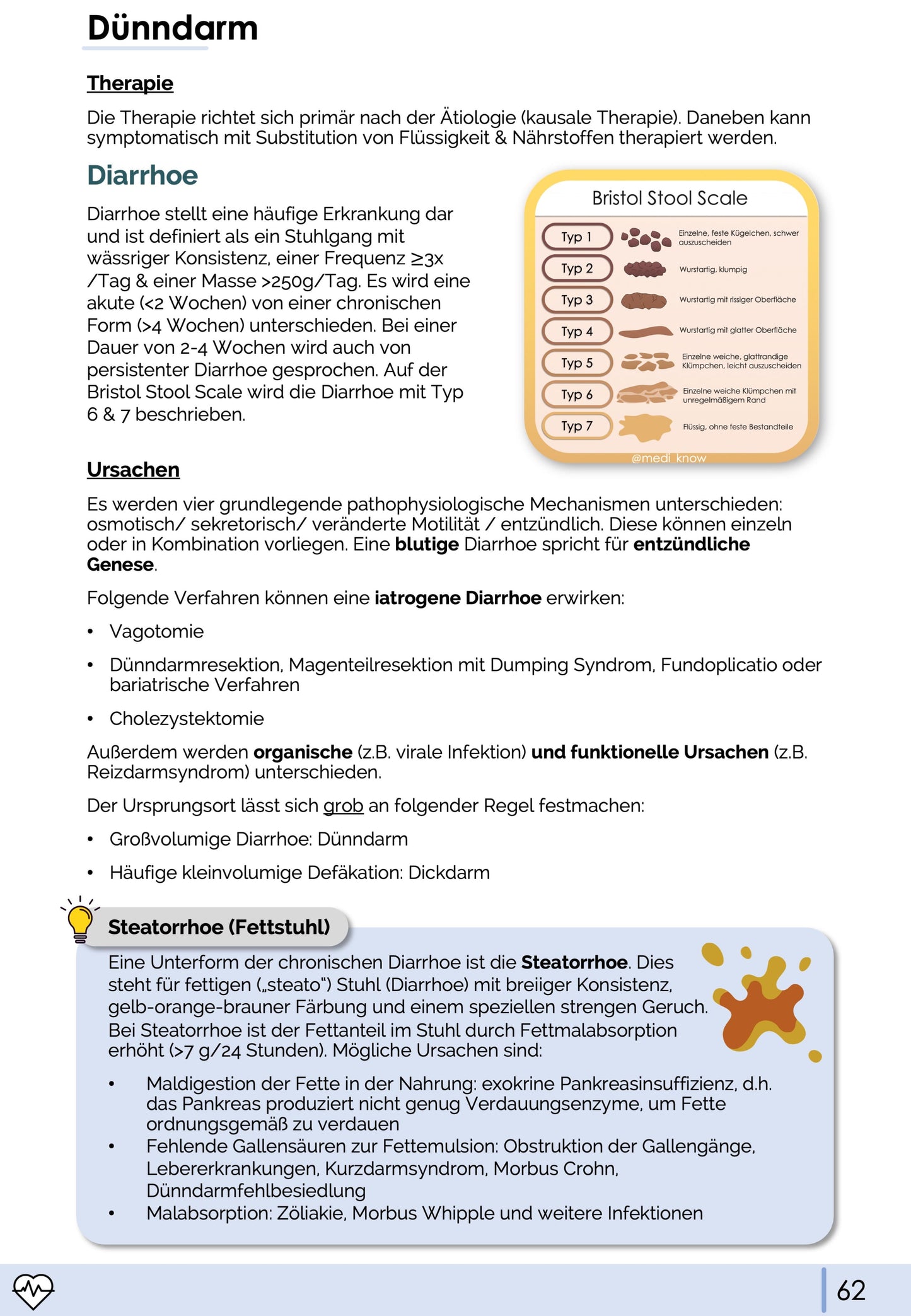Gastroenterologie-Skript - Medi Know