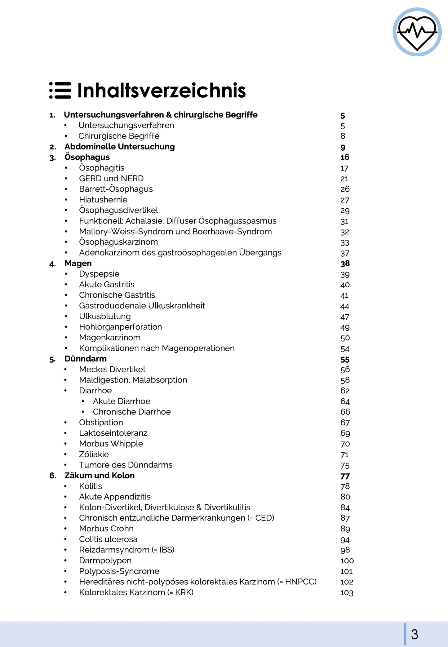 Gastroenterologie-Skript - Medi Know
