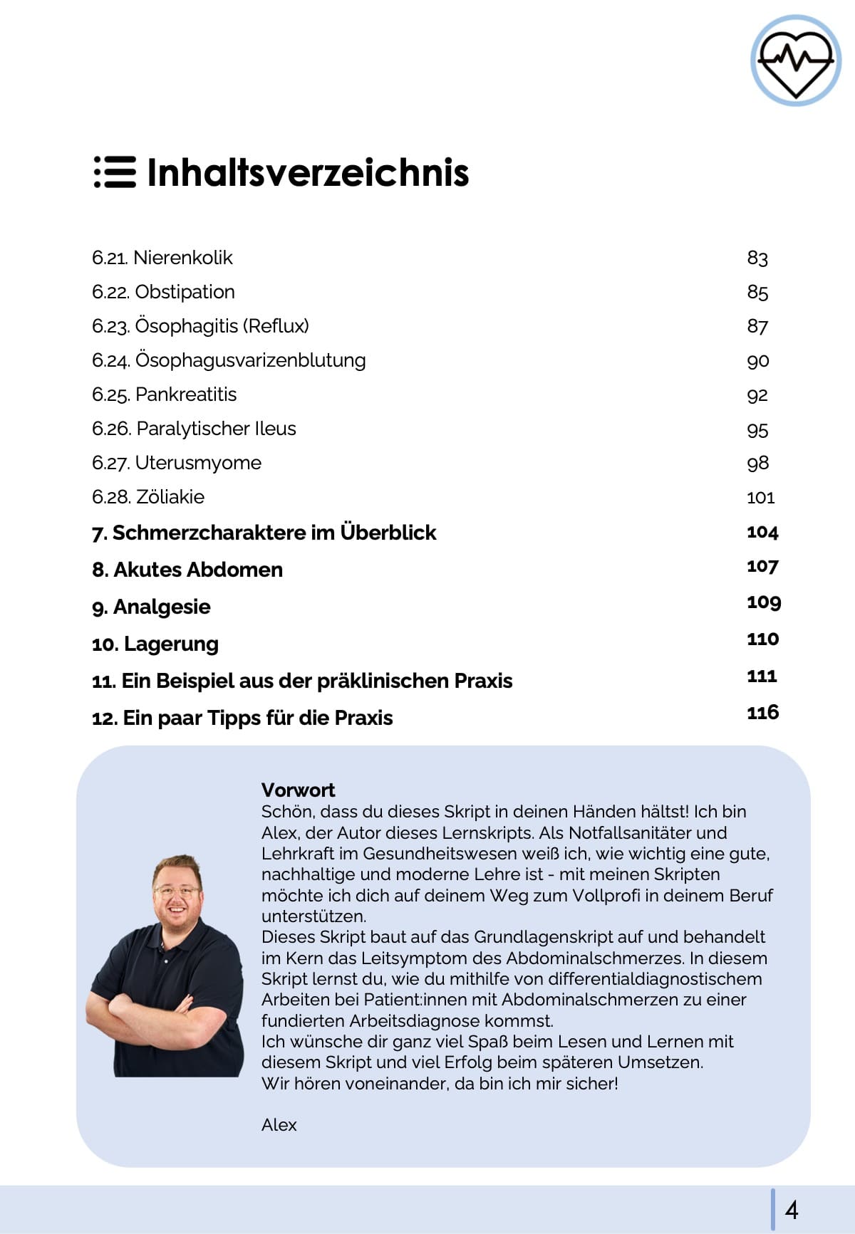 Differentialdiagnostik im Rettungsdienst - Abdominalschmerzen - Medi Know