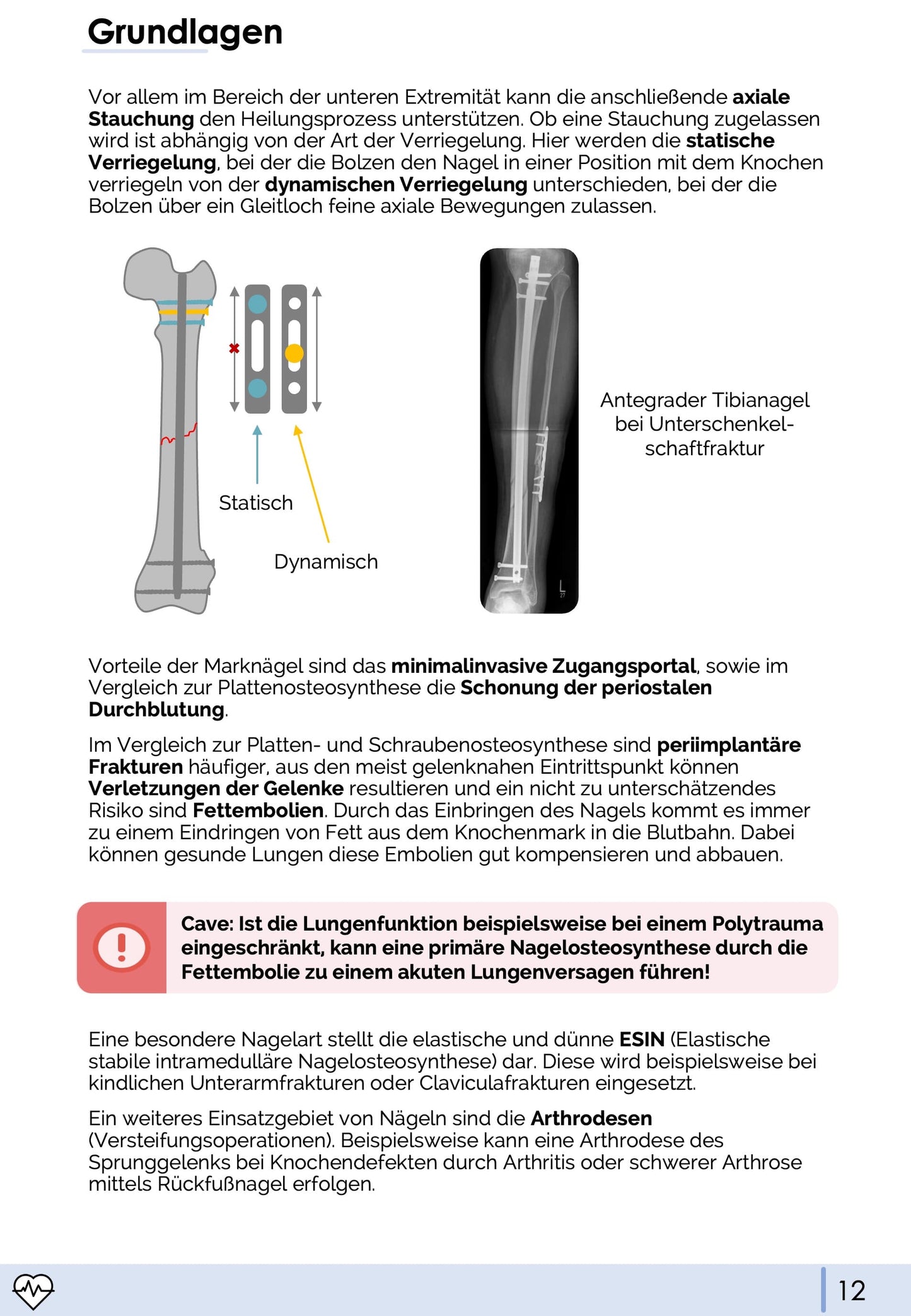 Unfallchirurgie und Orthopädie-Skript - Medi Know