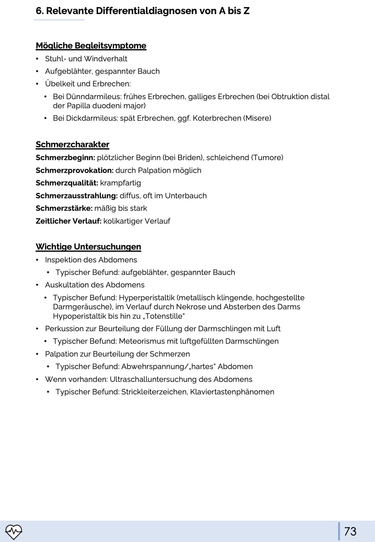Differentialdiagnostik im Rettungsdienst - Abdominalschmerzen - Medi Know