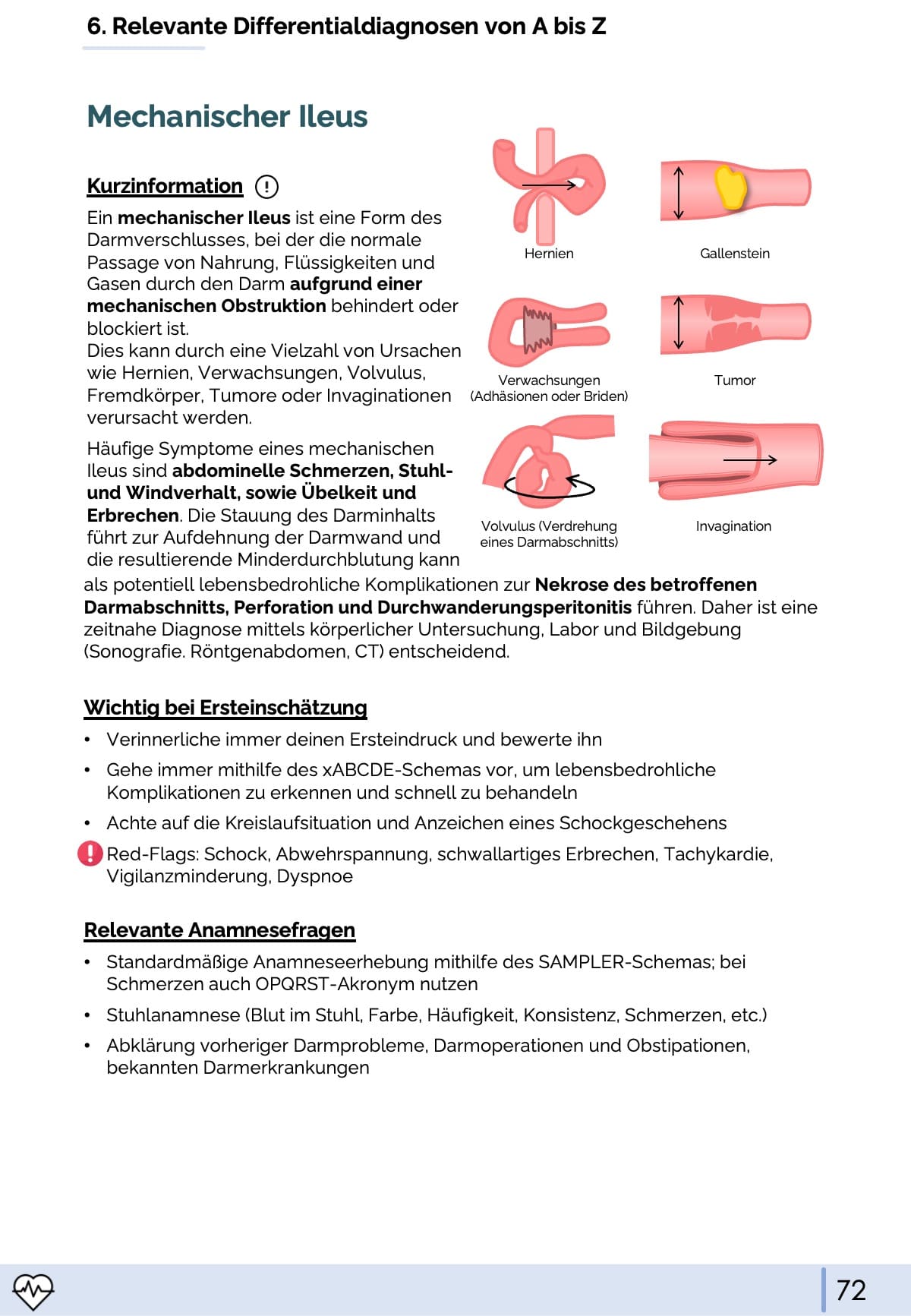 Differentialdiagnostik im Rettungsdienst - Abdominalschmerzen - Medi Know