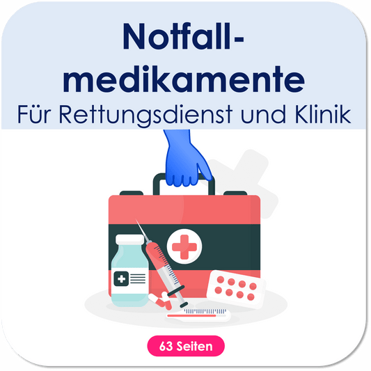Notfallmedikamente - Digitale Lernkarten - Medi Know