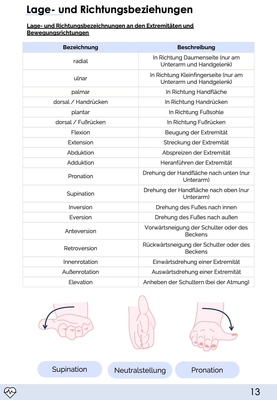 Terminologie-Skript - Medi Know