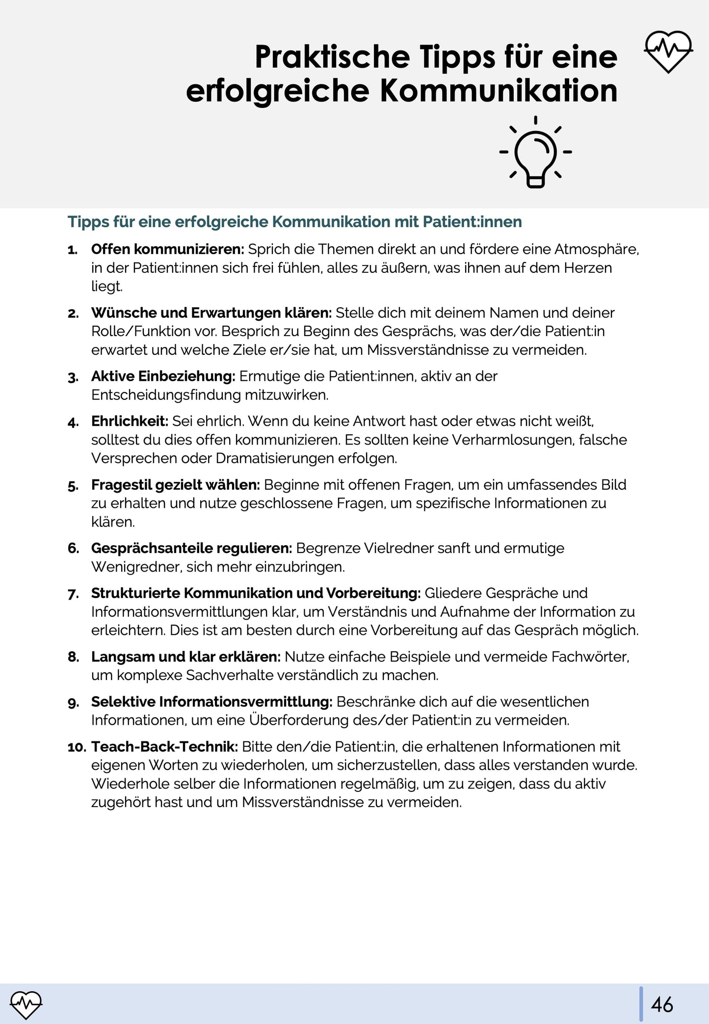 Medizinische Kommunikation - Medi Know