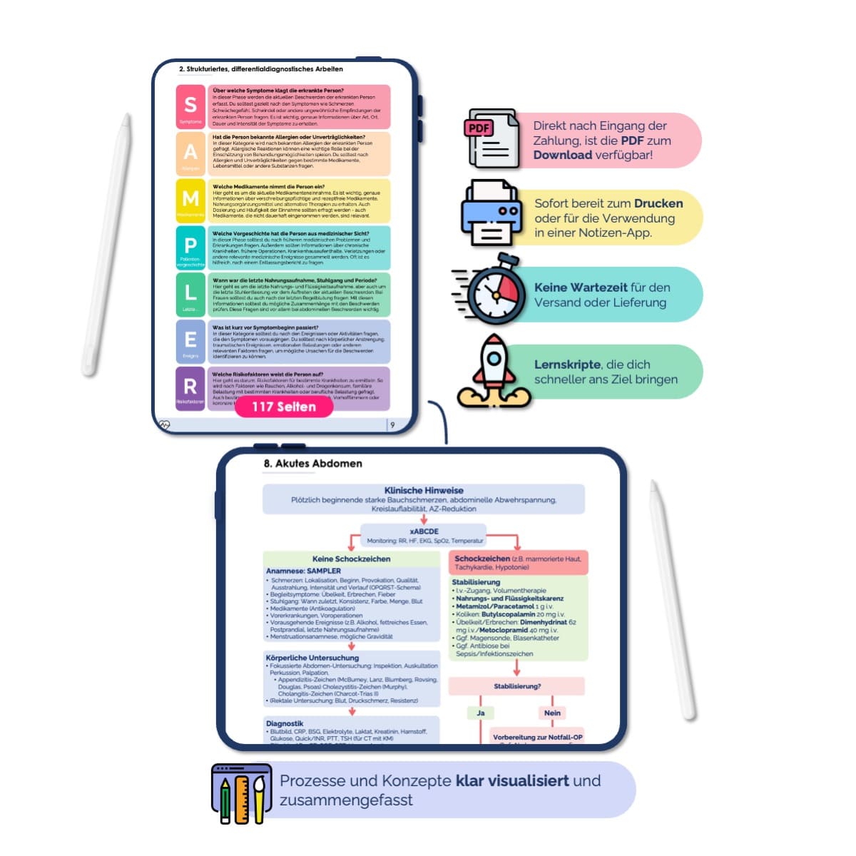 Differentialdiagnostik im Rettungsdienst - Abdominalschmerzen - Medi Know