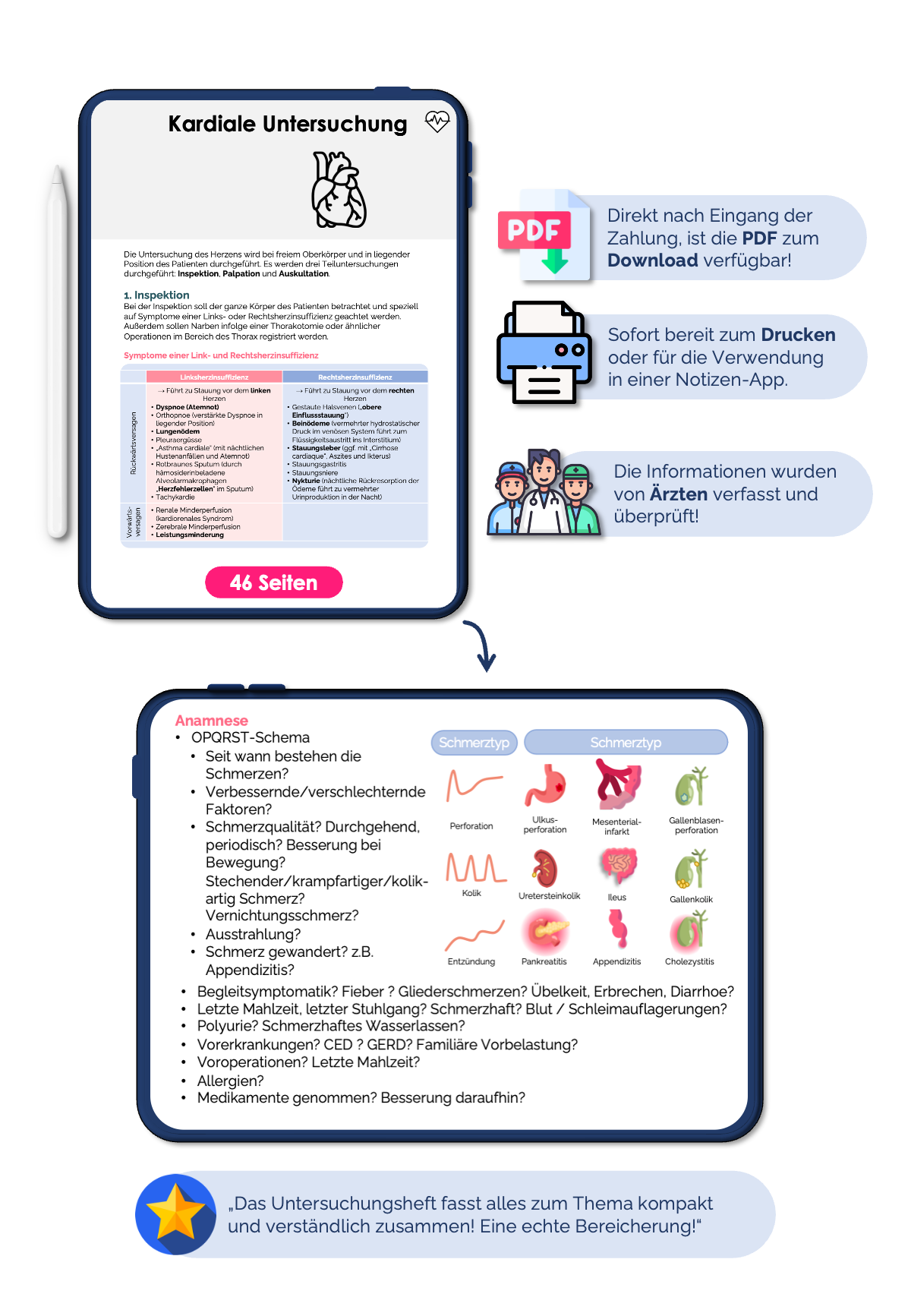 Untersuchungsheft - Medi Know