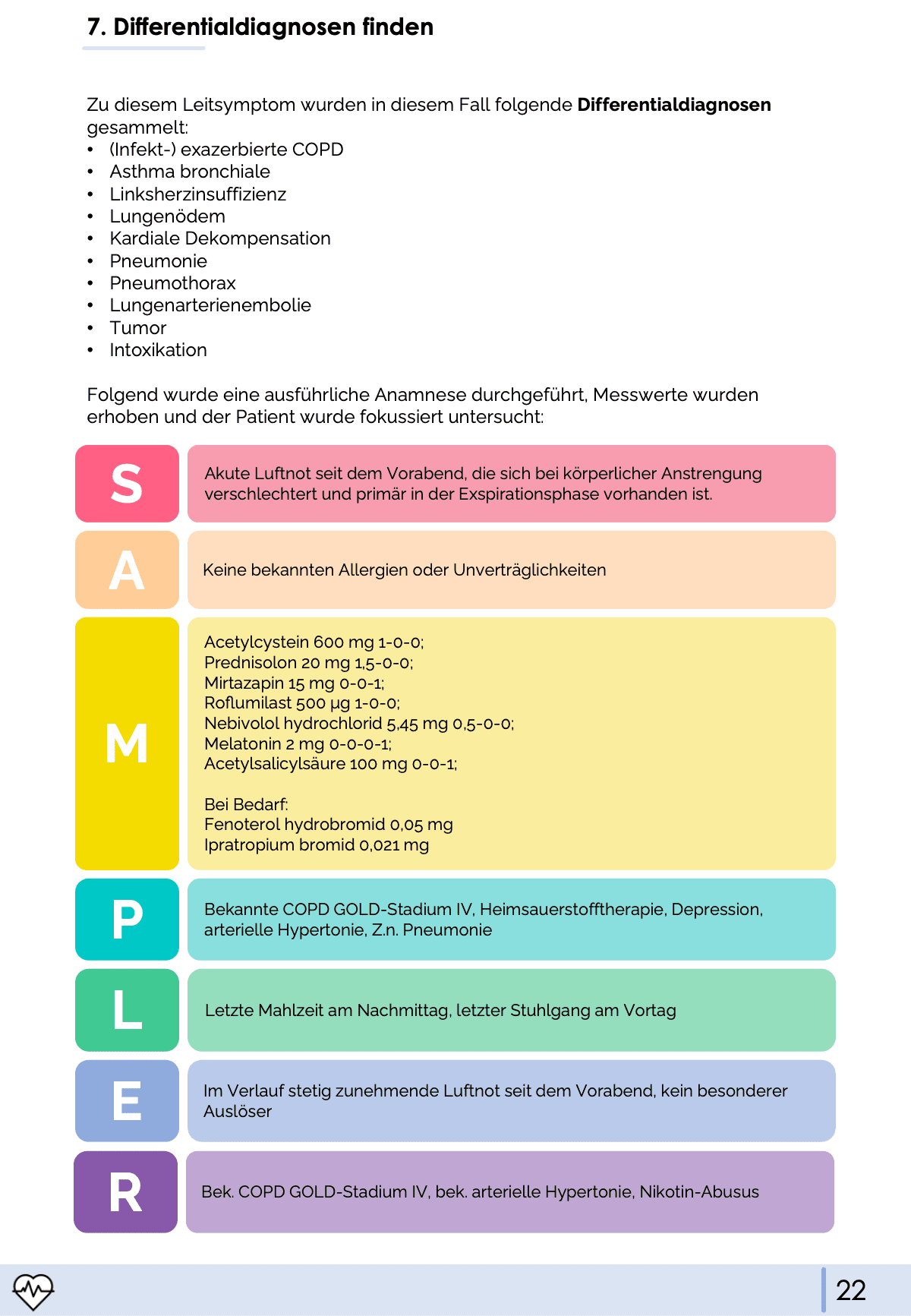 Differentialdiagnostik in der präklinischen Notfallmedizin - Grundlagen - Medi Know