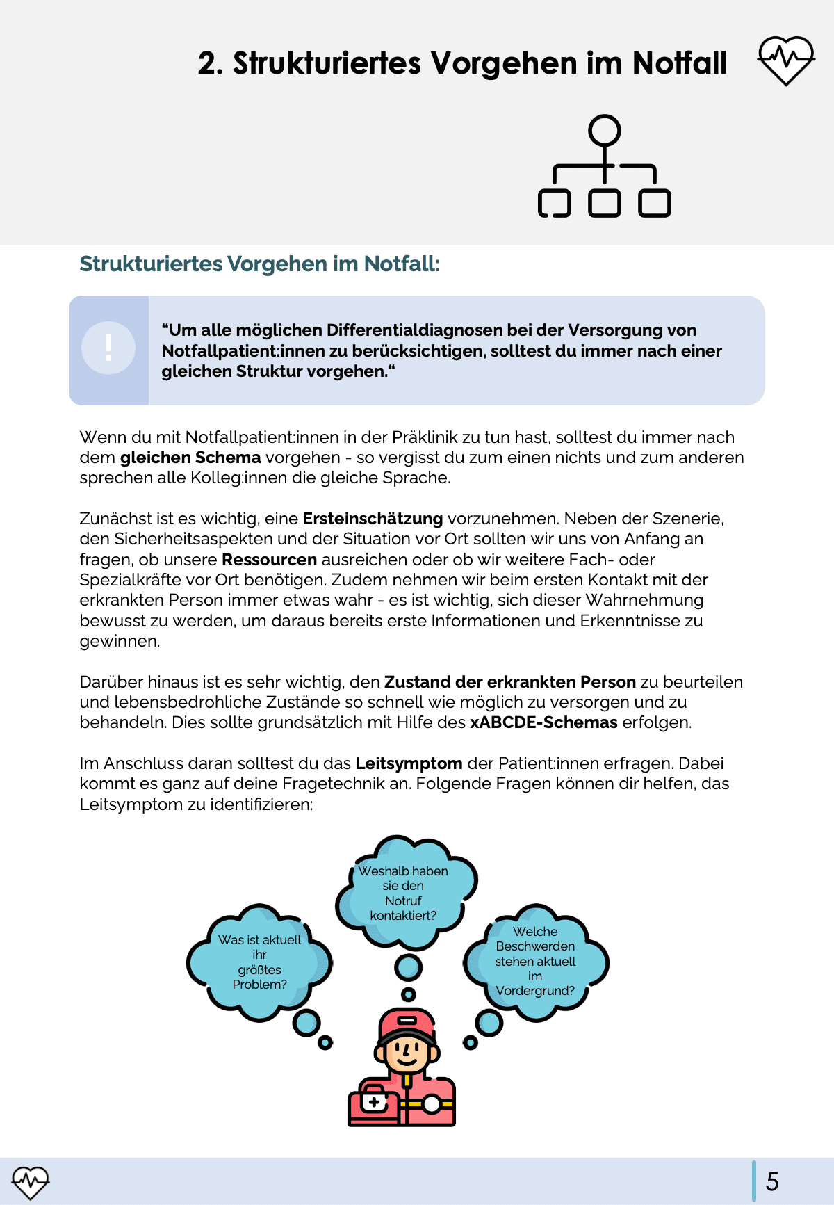 Differentialdiagnostik in der präklinischen Notfallmedizin - Grundlagen - Medi Know