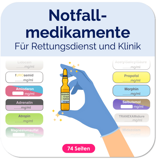 Notfallmedikamente - Digitale Lernkarten