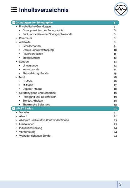 Notfall-Sonographie (eFAST)